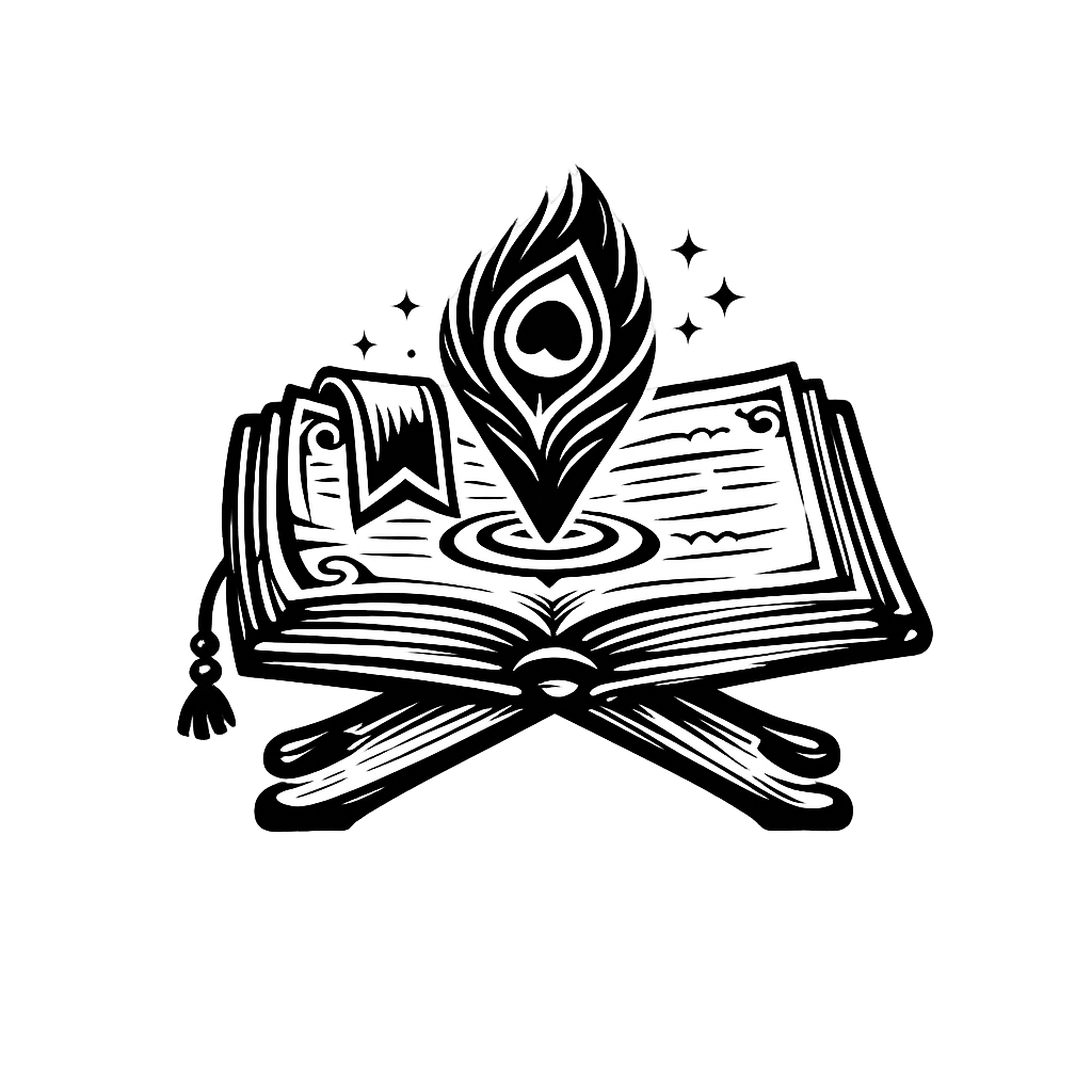 Book with feather